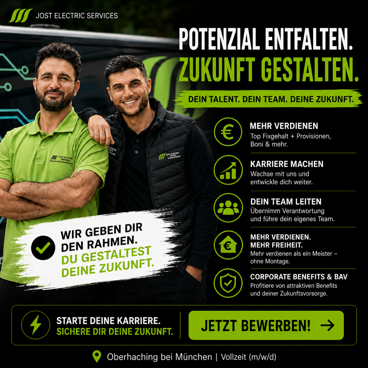 Jost Electric Services GmbH Facebook ad from May 22, 2026