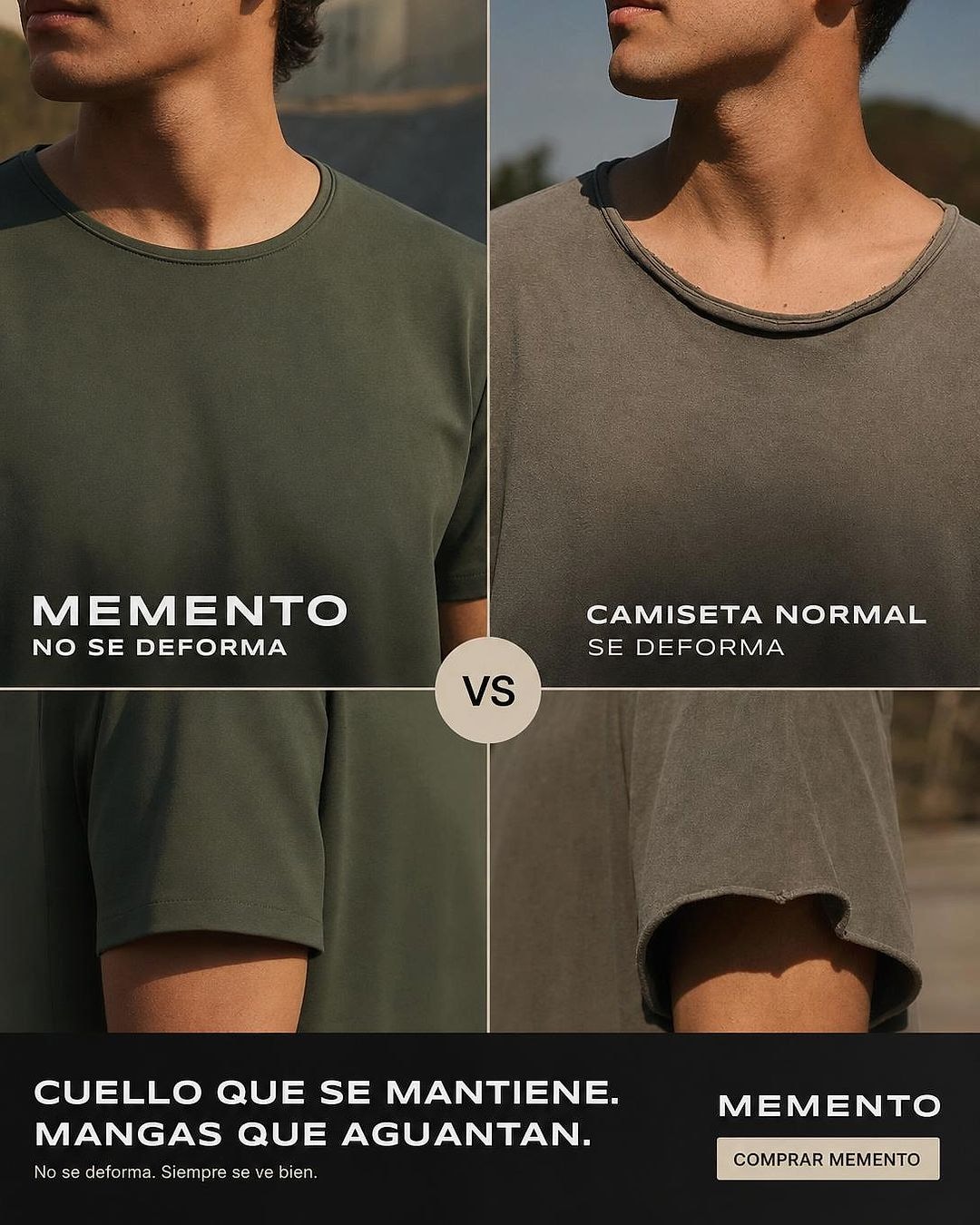 Memento Clothing Facebook ad