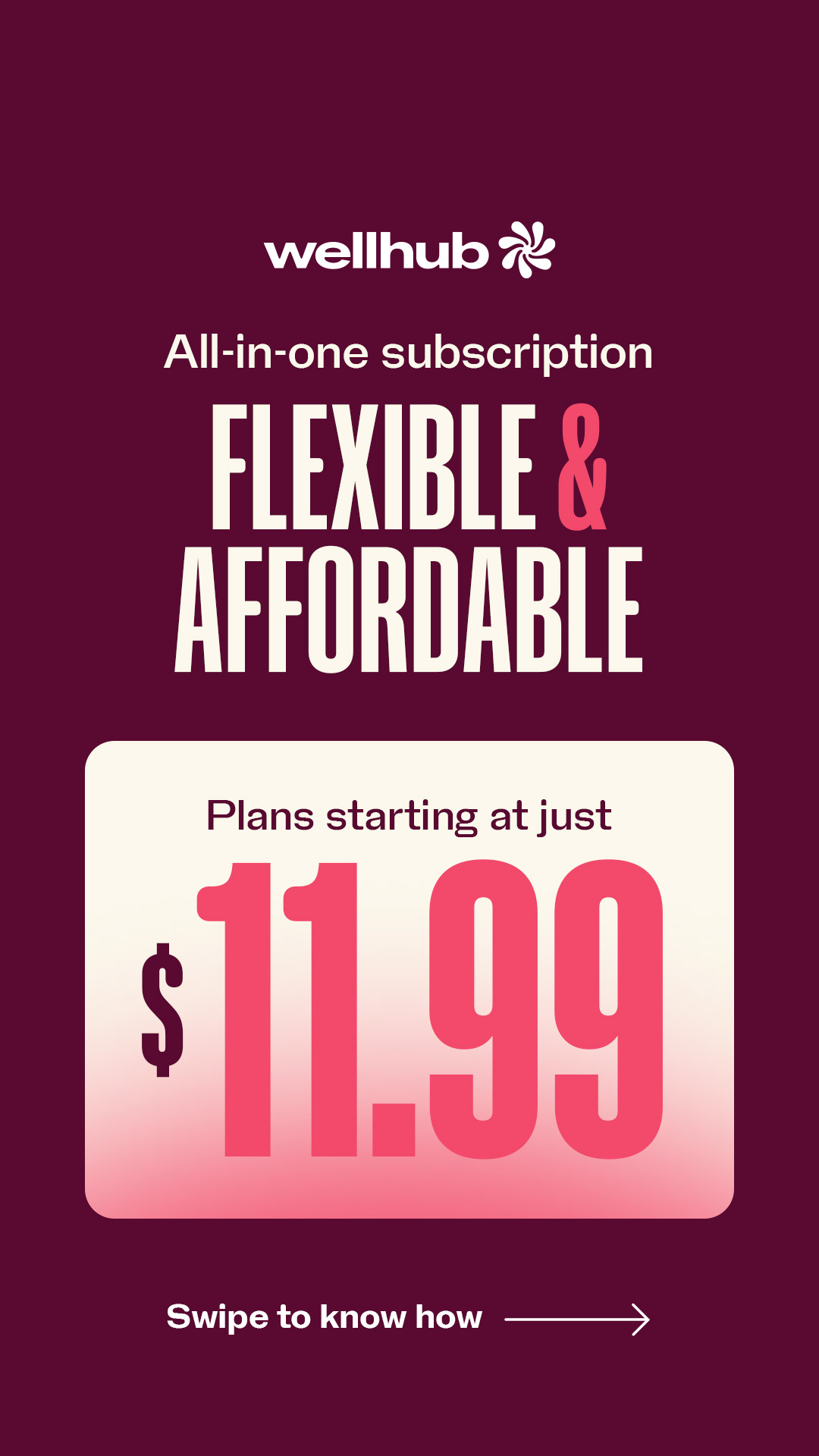 Wellhub Facebook ad