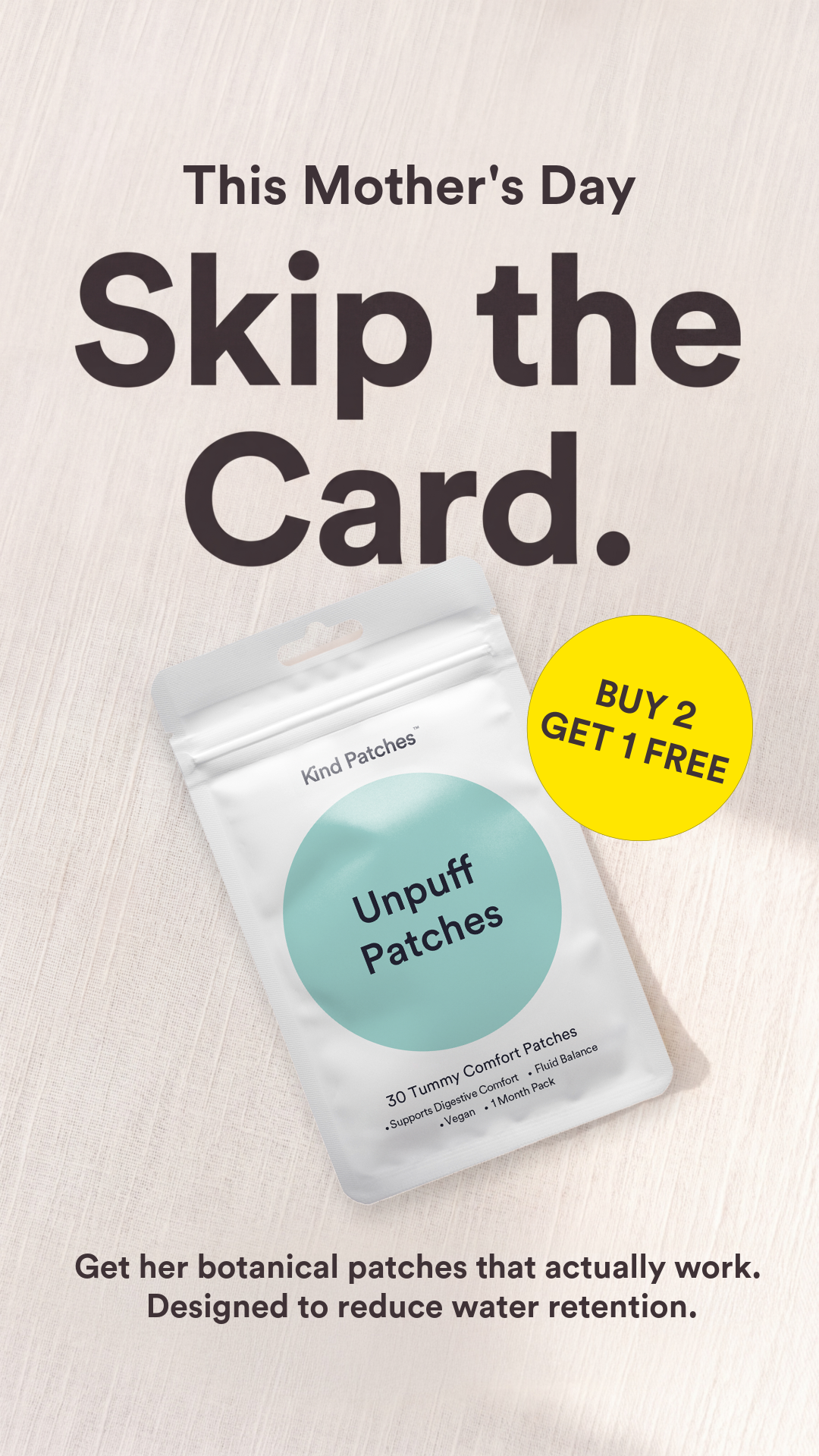 Kind Patches Facebook ad