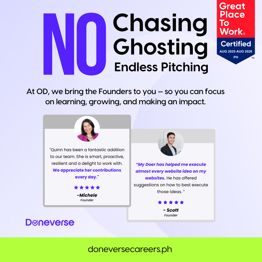Outsourced Doers - Careers Facebook ad