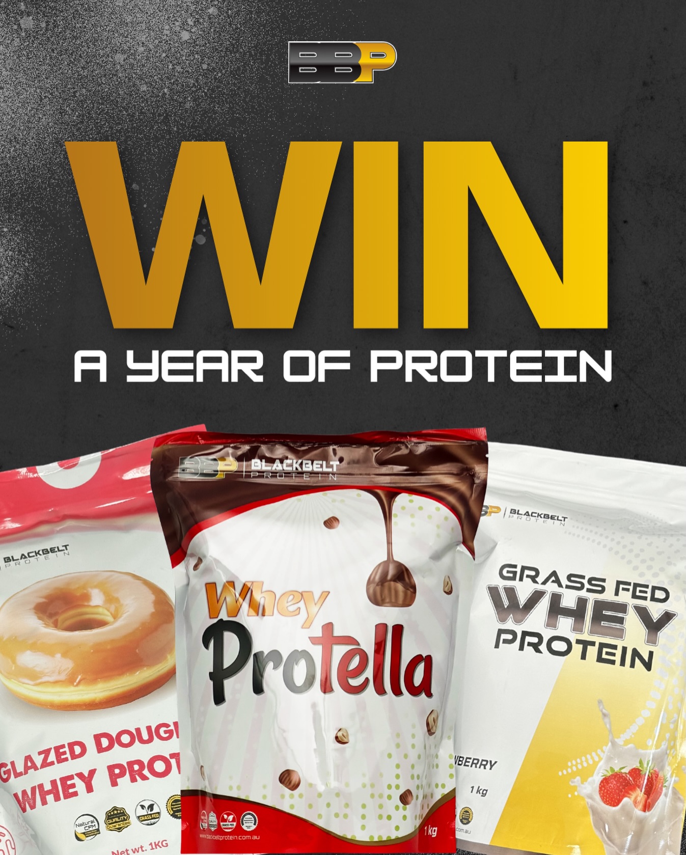 BlackBelt Protein Facebook ad