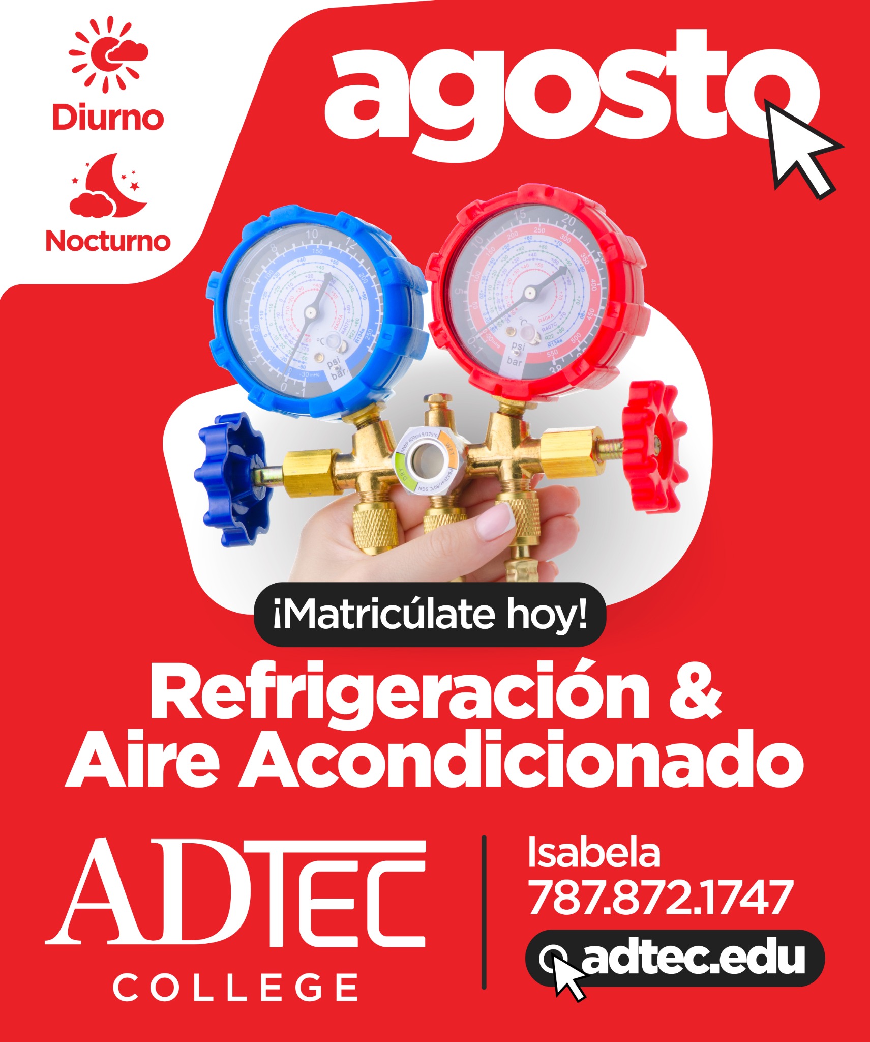 Adtec College Facebook ad