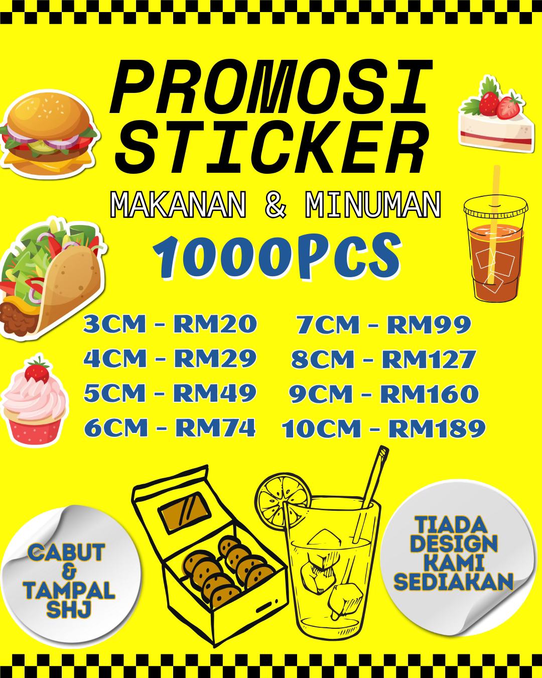 Pusat Sticker Siap Pantas Facebook ad: Produk awak sedap… tapi kenapa susah nak laku?