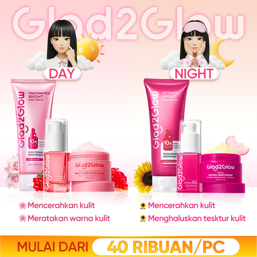 Glad 2 Glow.Indonesia  Facebook ad