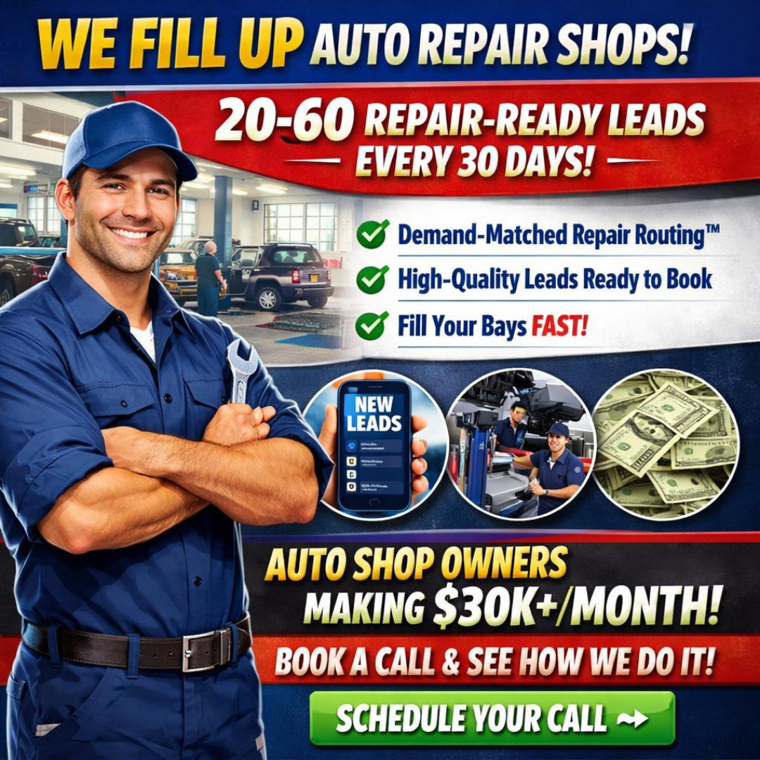 New Spark Plug Facebook ad: Stop Buying Leads. Start Filling Bays.