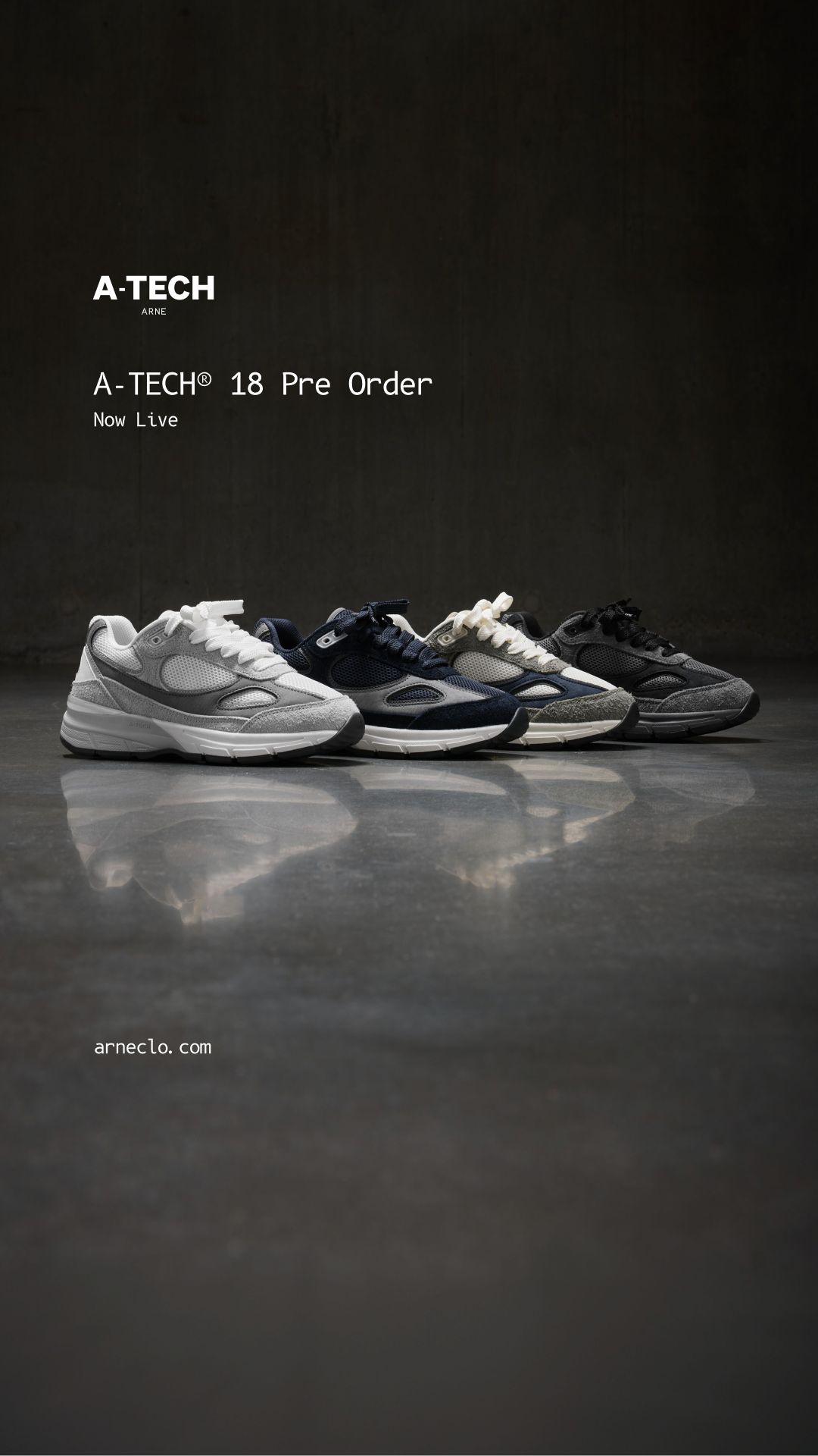 Arne Facebook ad: ARNE A-TECH 18