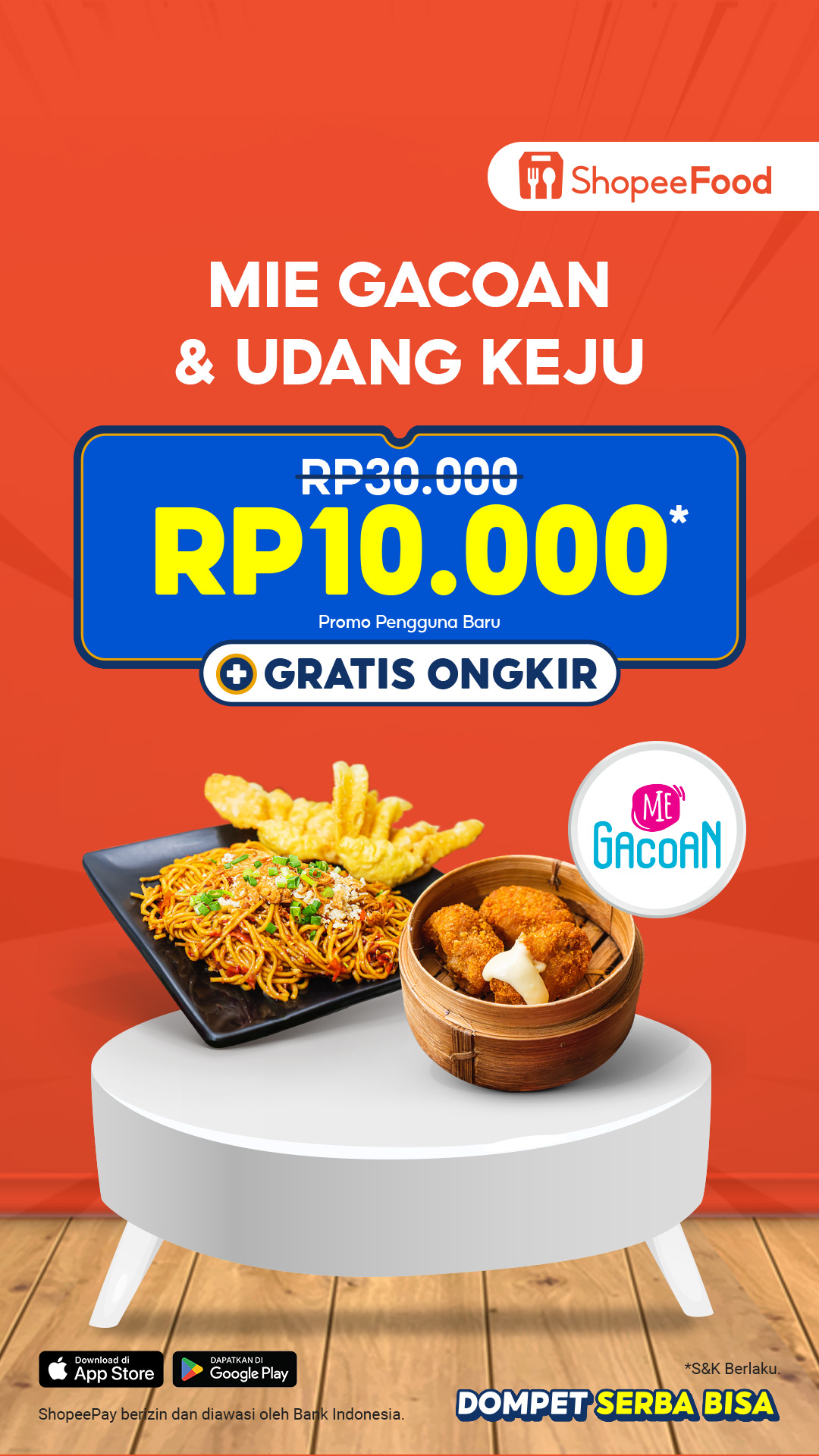 ShopeePay Facebook ad from Jul 21, 2026