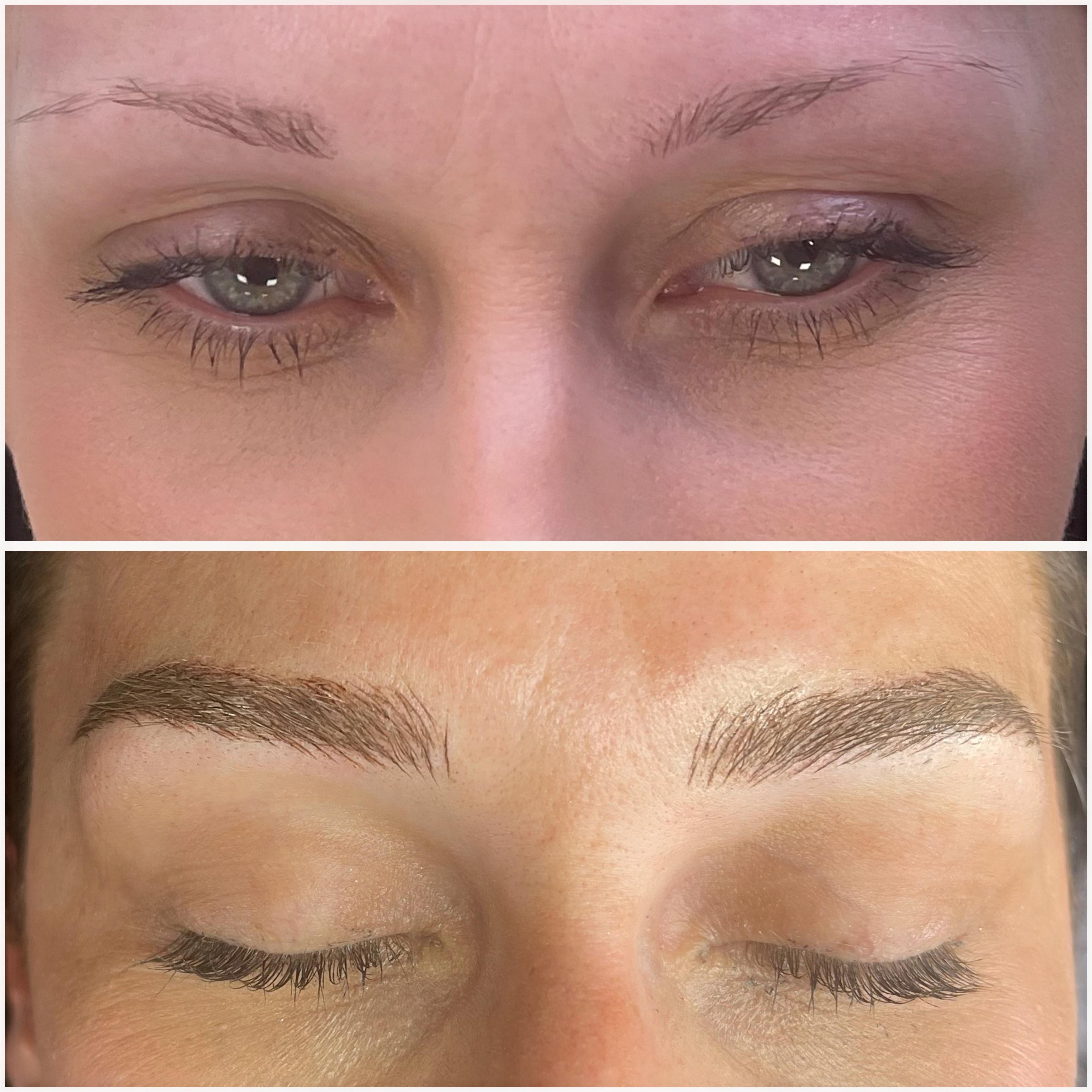 BeautystudiobyLinda Facebook ad: SAVE: £100 OFF Permanent Brows!