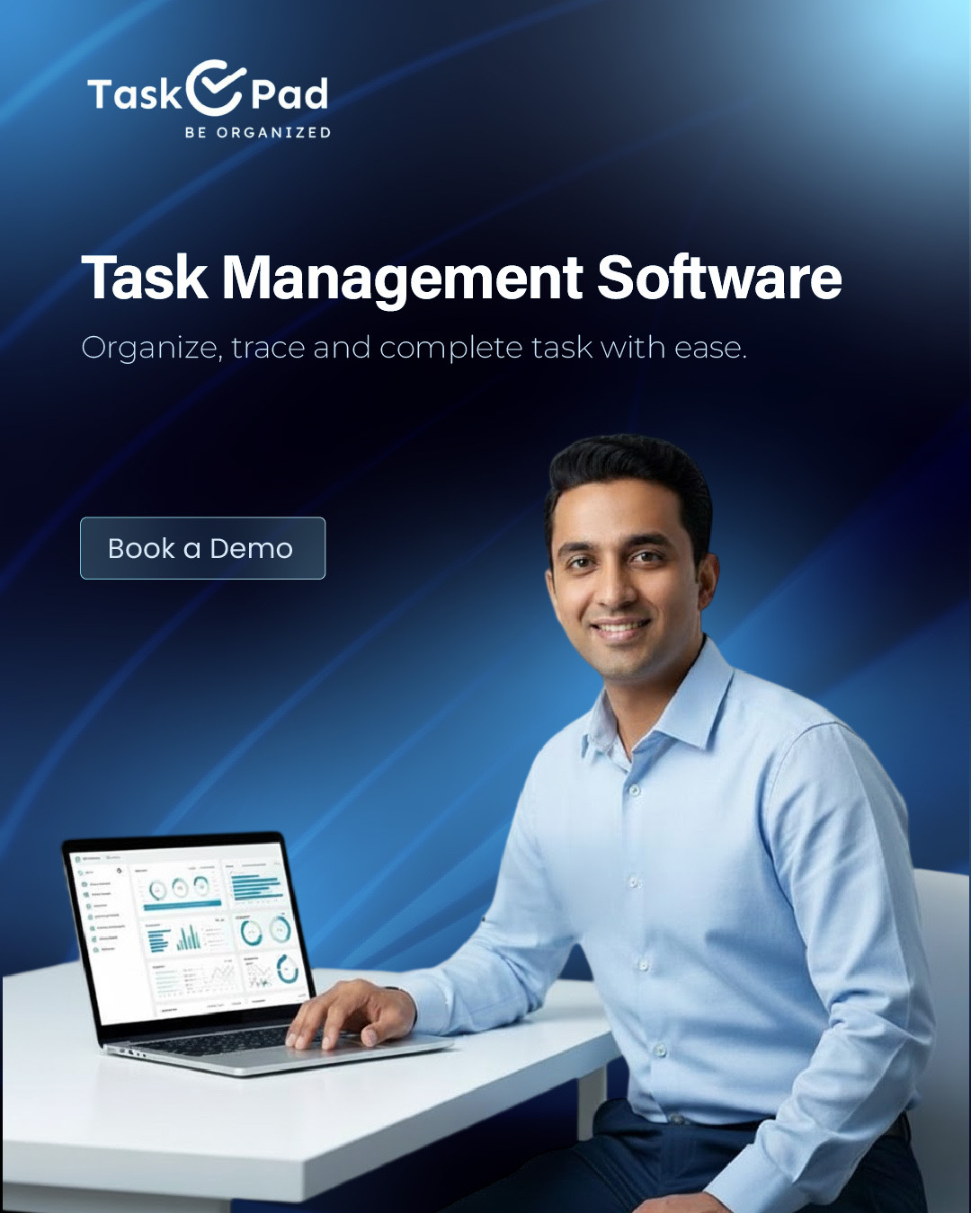 Taskopad - The Task Management Platform Facebook ad