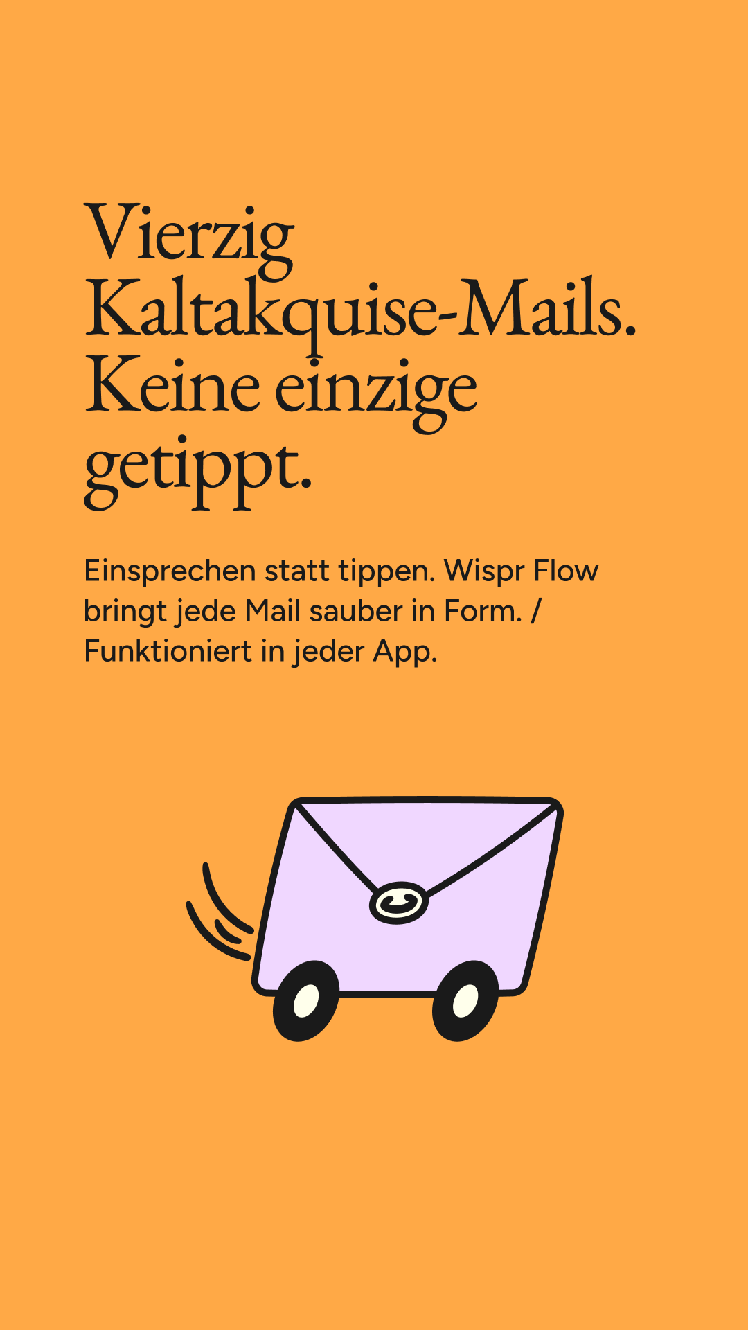 Wispr Flow Facebook ad