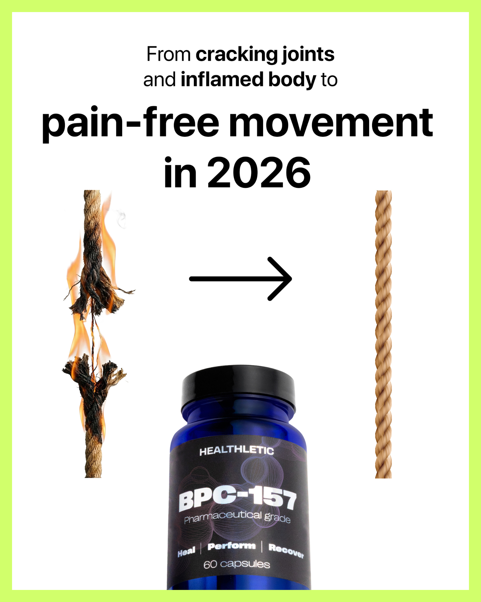 Healthletic Facebook ad