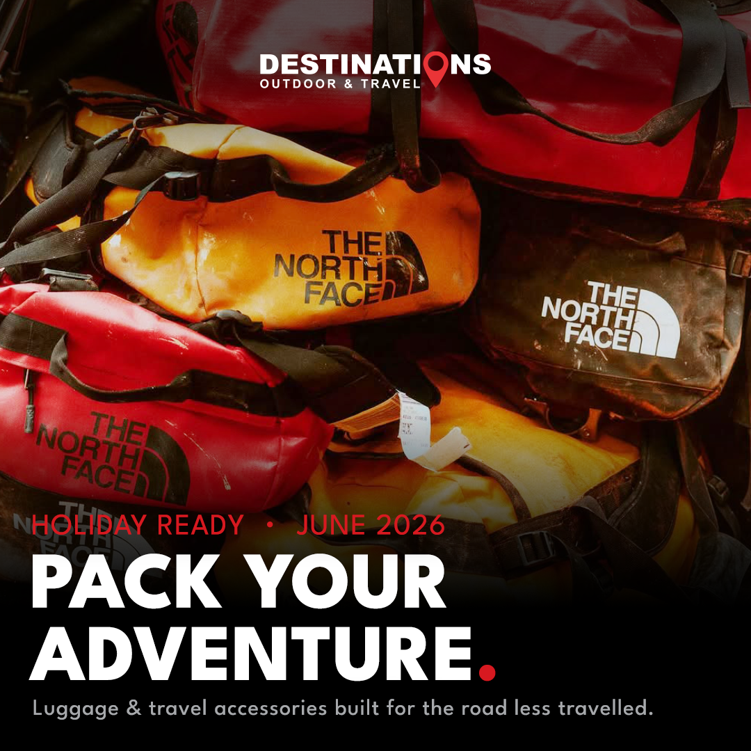Destinations Outdoor & Travel Facebook ad: Holiday Season Is Coming. Is Your Gear Ready?