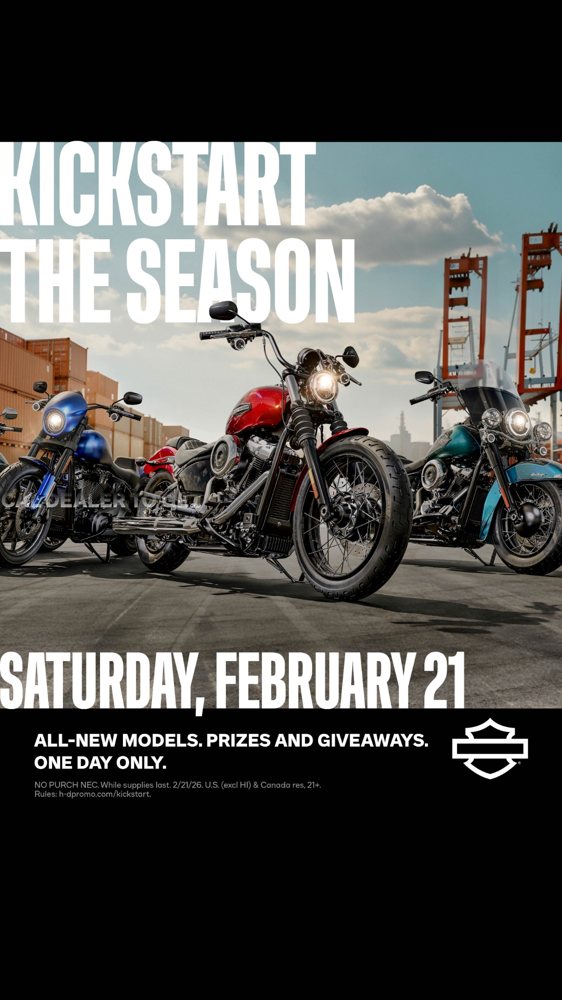 Harley-Davidson Facebook ad