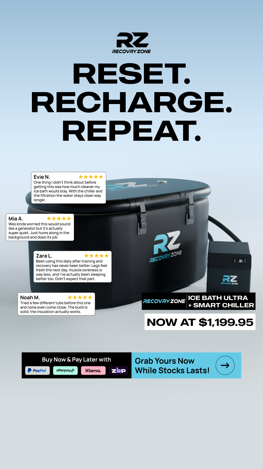 Recovry Zone Facebook ad