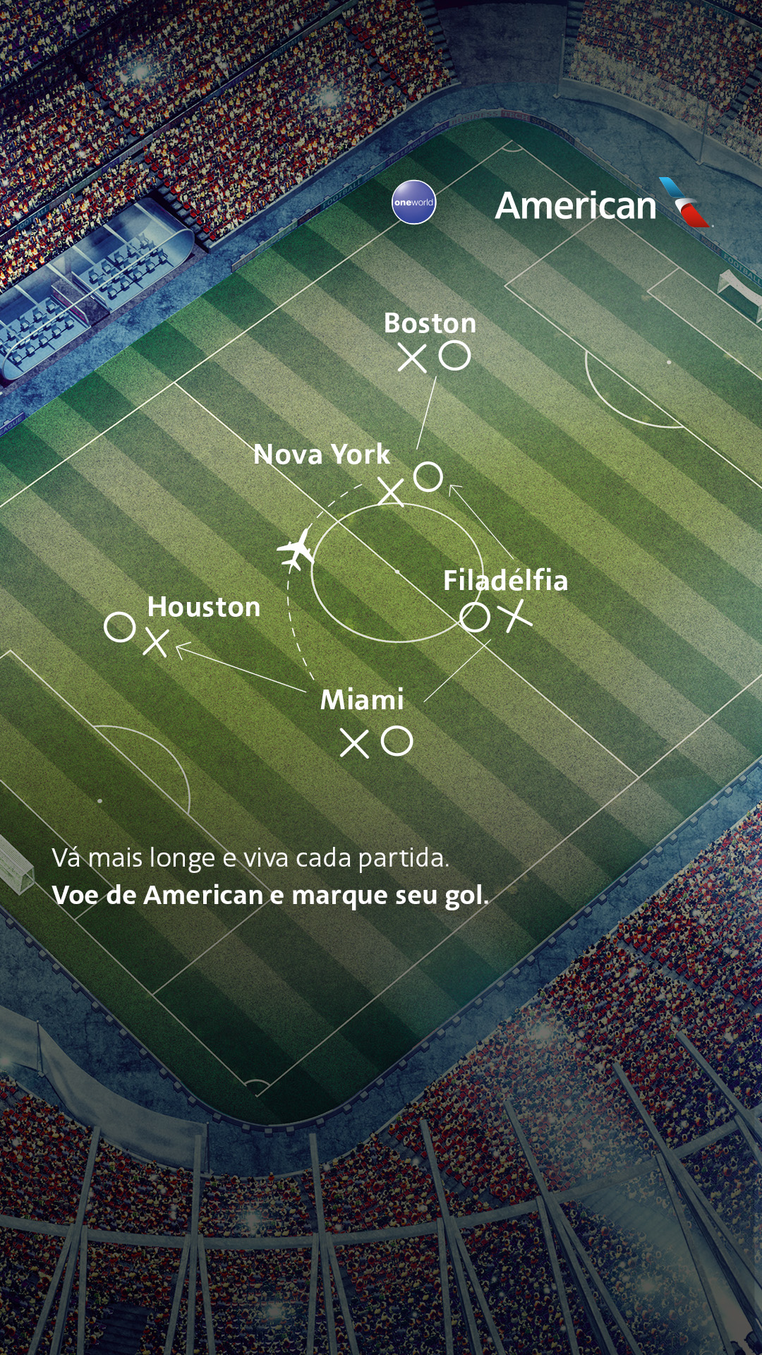 American Airlines Facebook ad