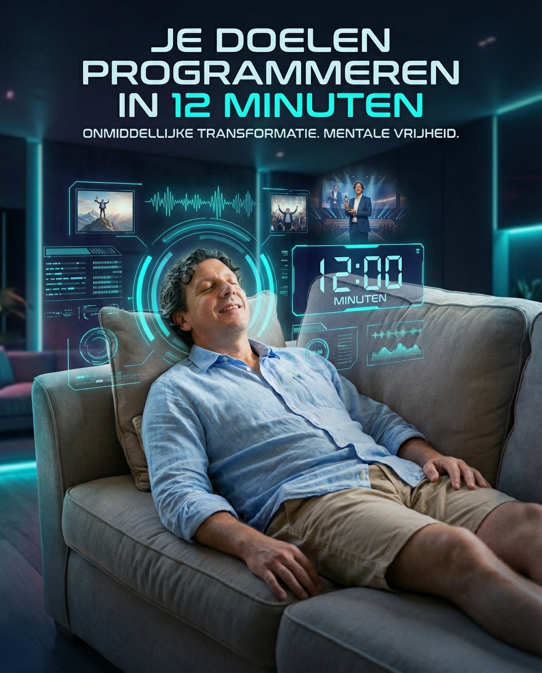 Edwin Selij Facebook ad: Leer hypnose en hypnotherapie