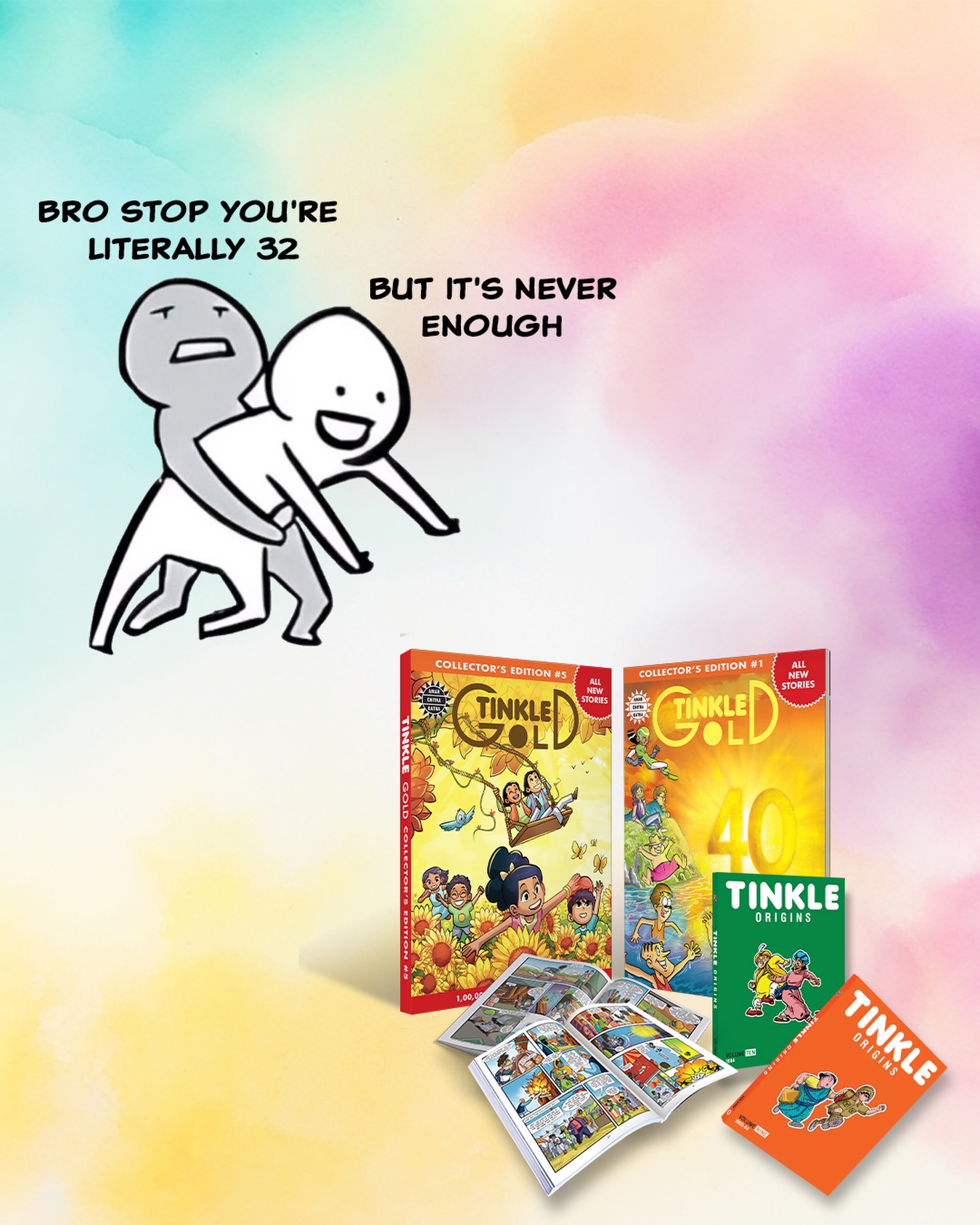 Tinkle Comics Studio Facebook ad
