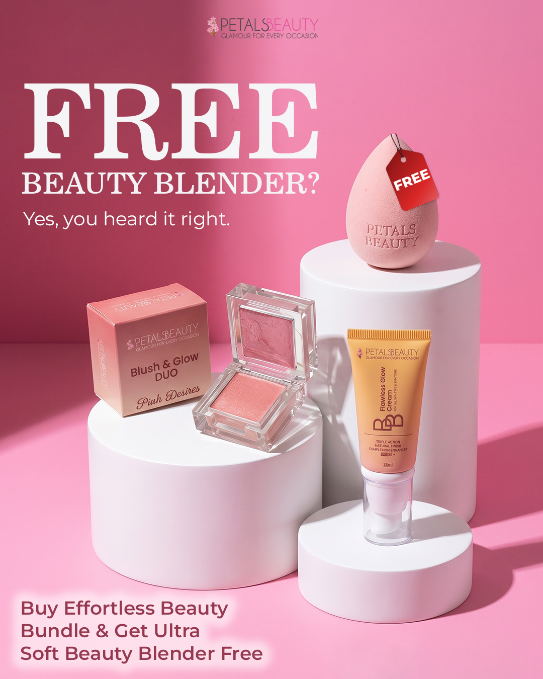 Petals Beauty Facebook ad