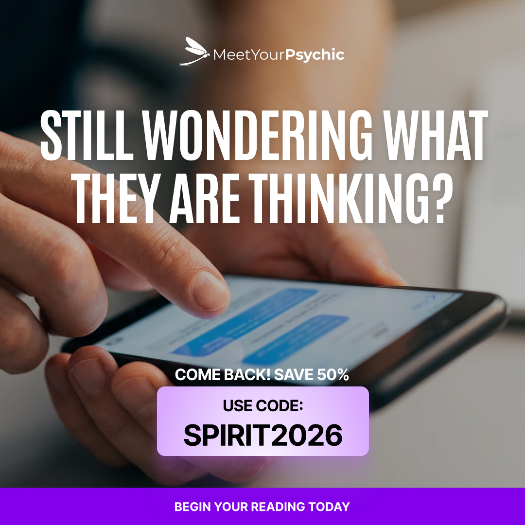 Meet Your Psychic Facebook ad: Your Reading is Waiting.