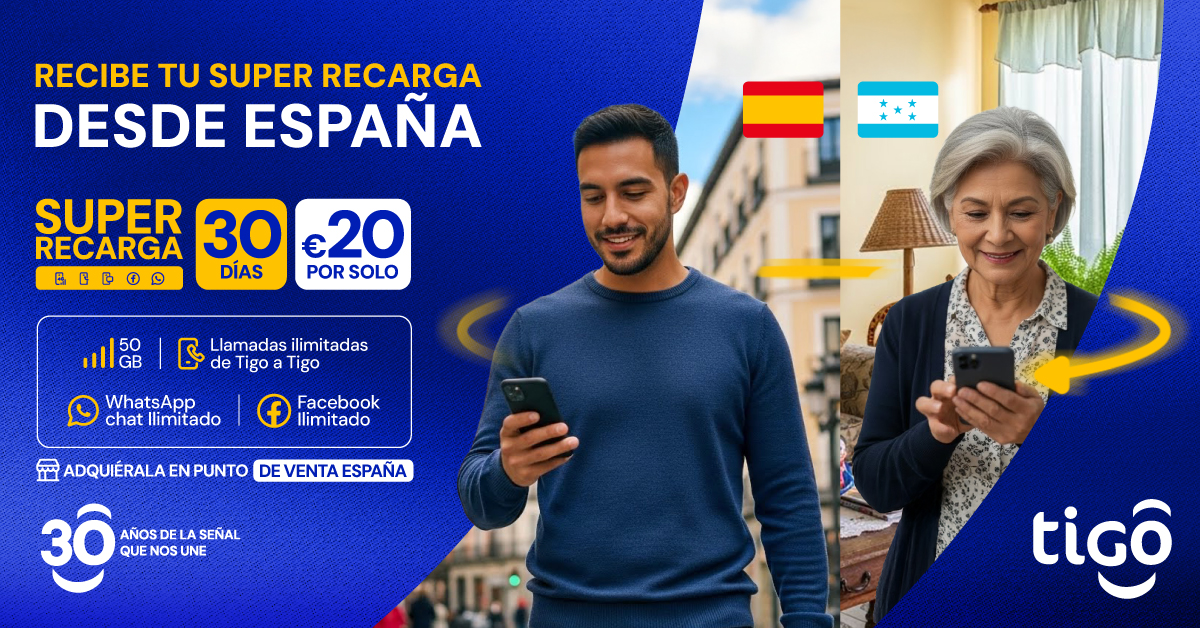 Tigo Honduras Facebook ad