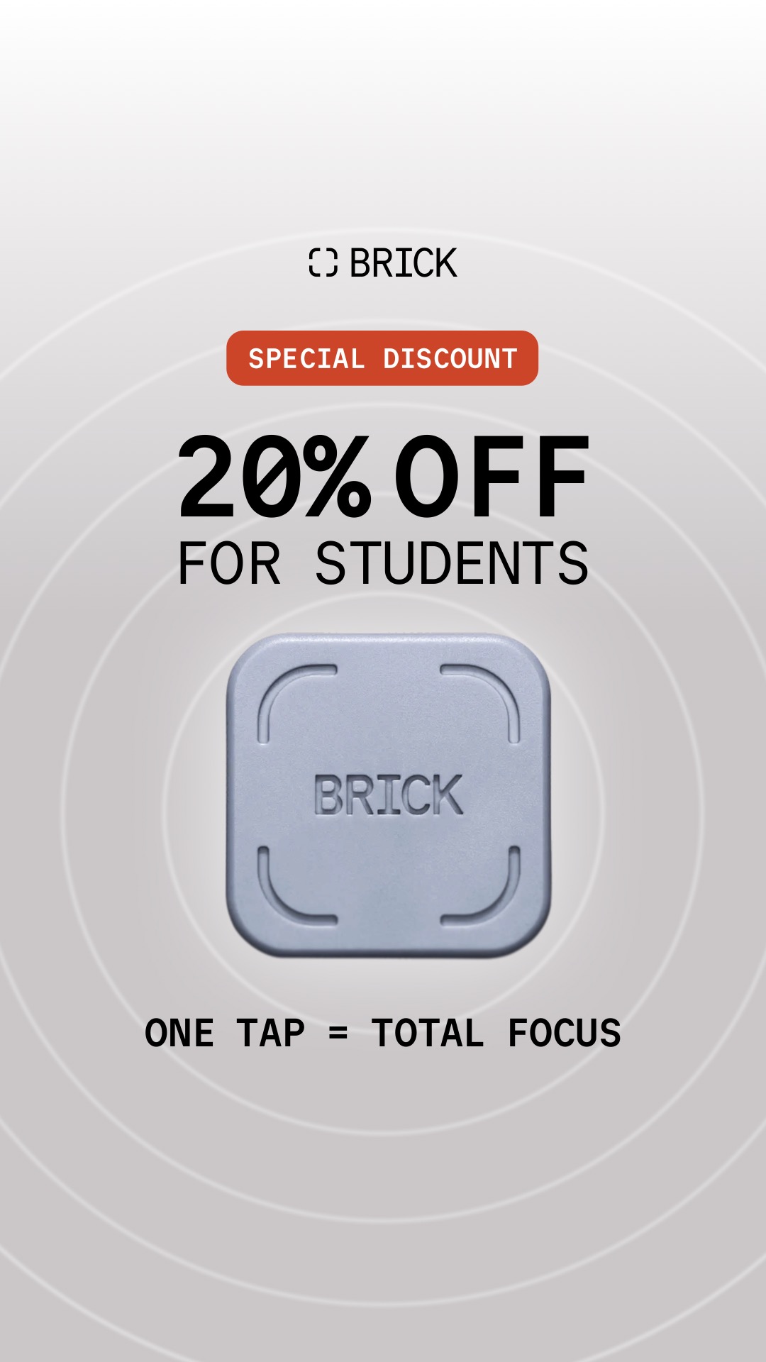 Brick - Take Back Your Time Facebook ad
