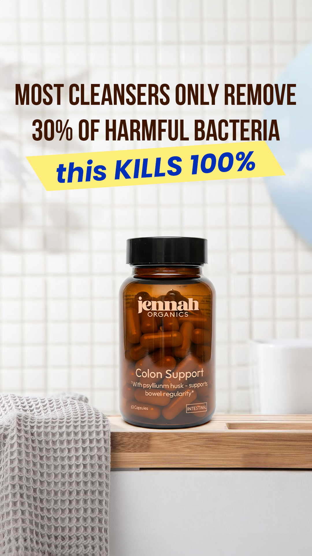 Jennah Organics Facebook ad