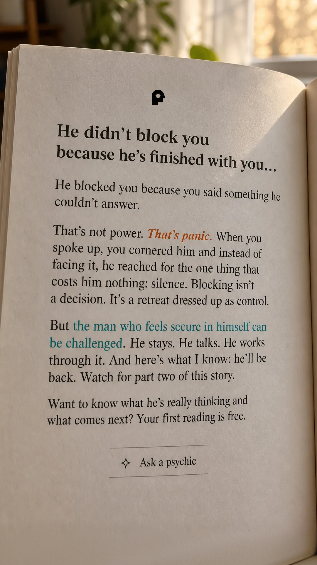 Your Relationship Advisor Facebook ad