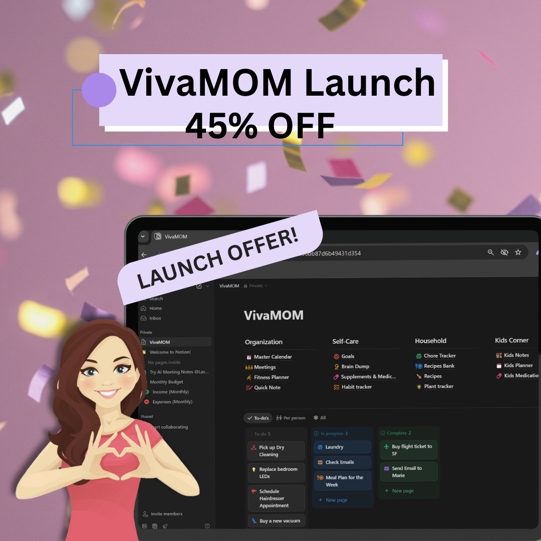 Vivamom Facebook ad: Get vivaMOM Now