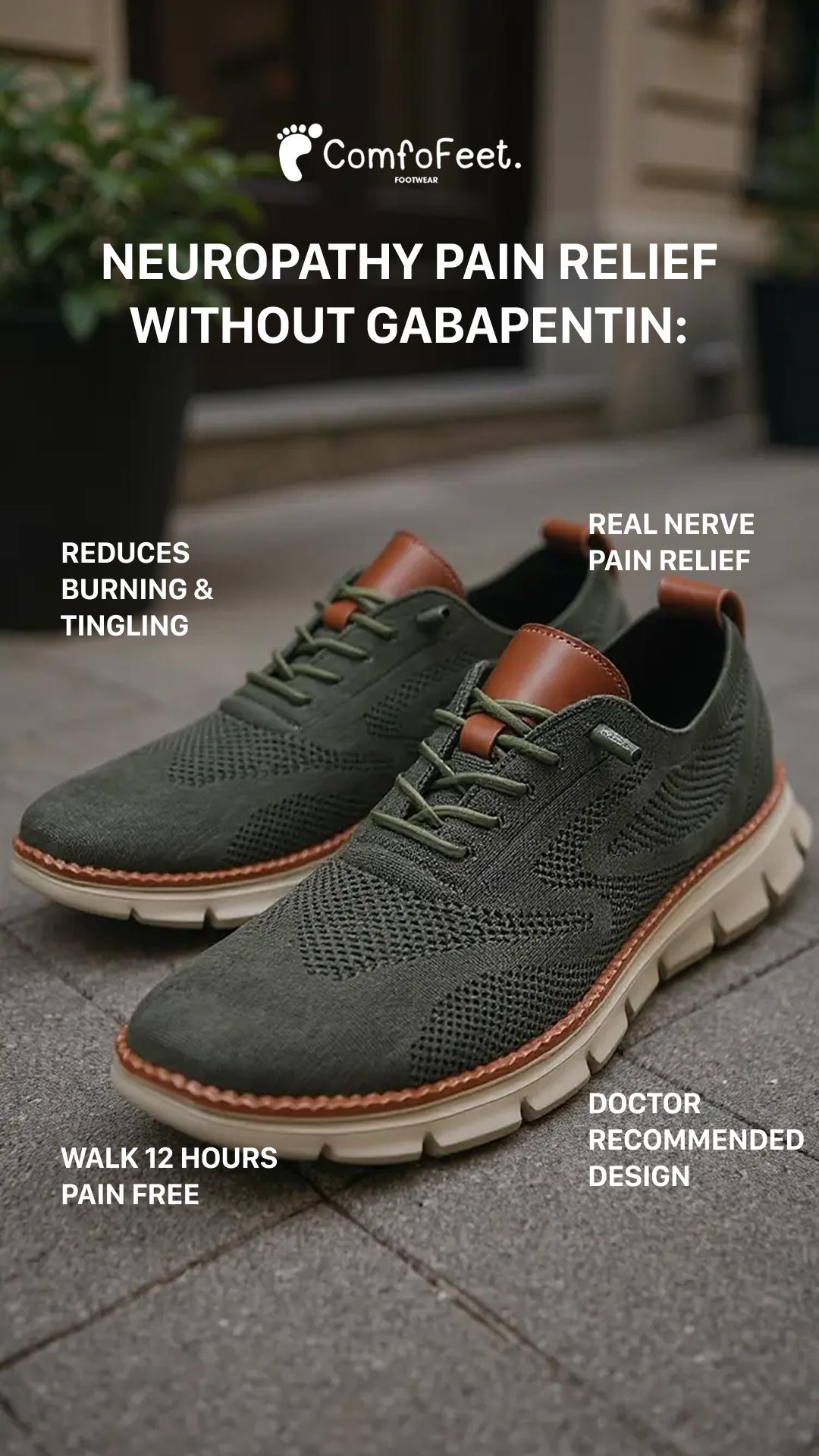 Healthcare Heroes Facebook ad: Stylish shoes for better health