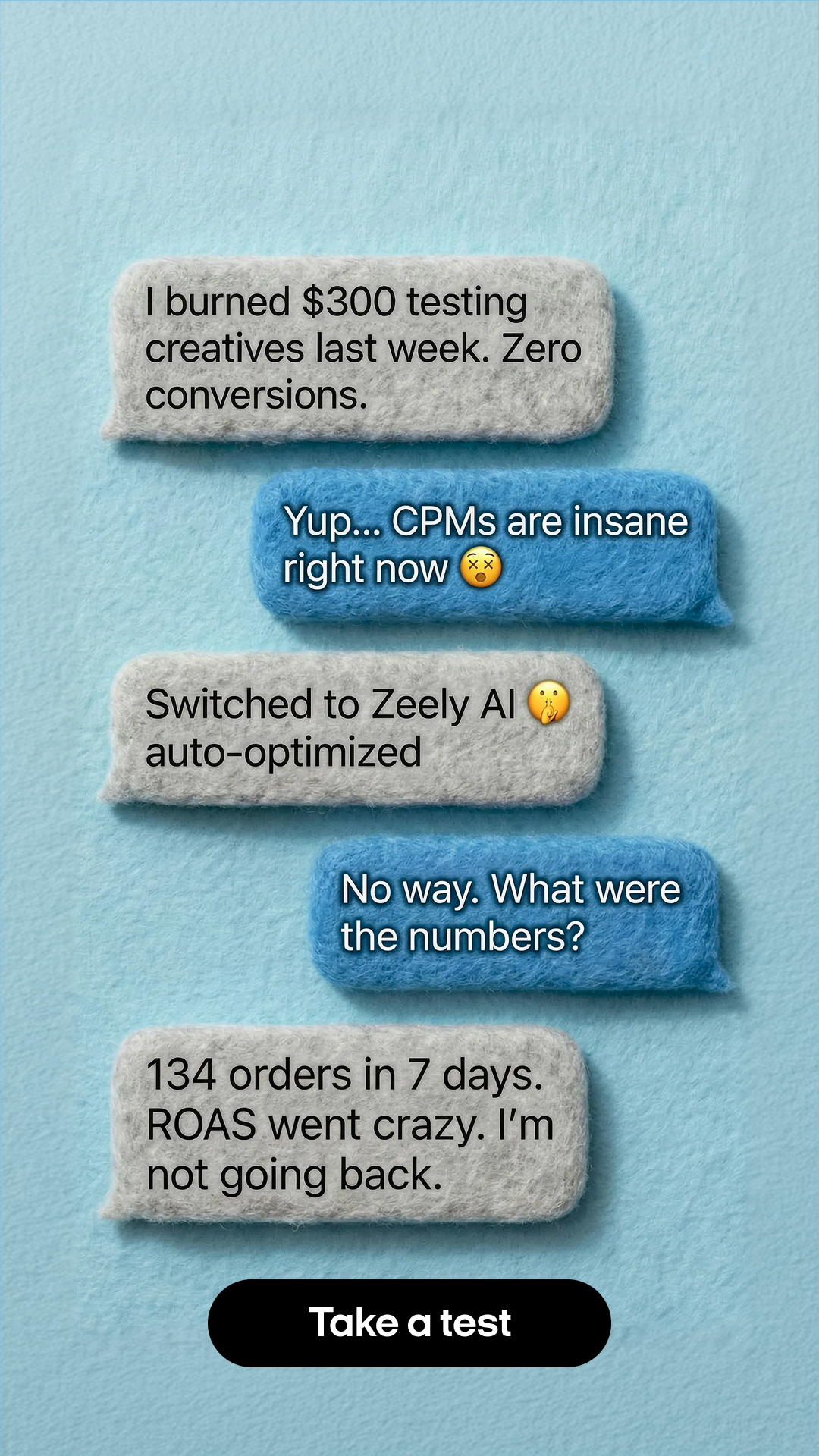 Zeely Facebook ad