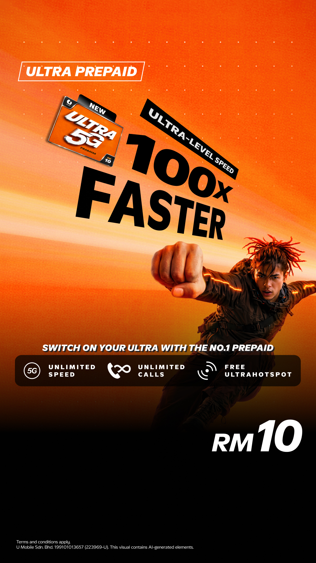 U Mobile Facebook ad