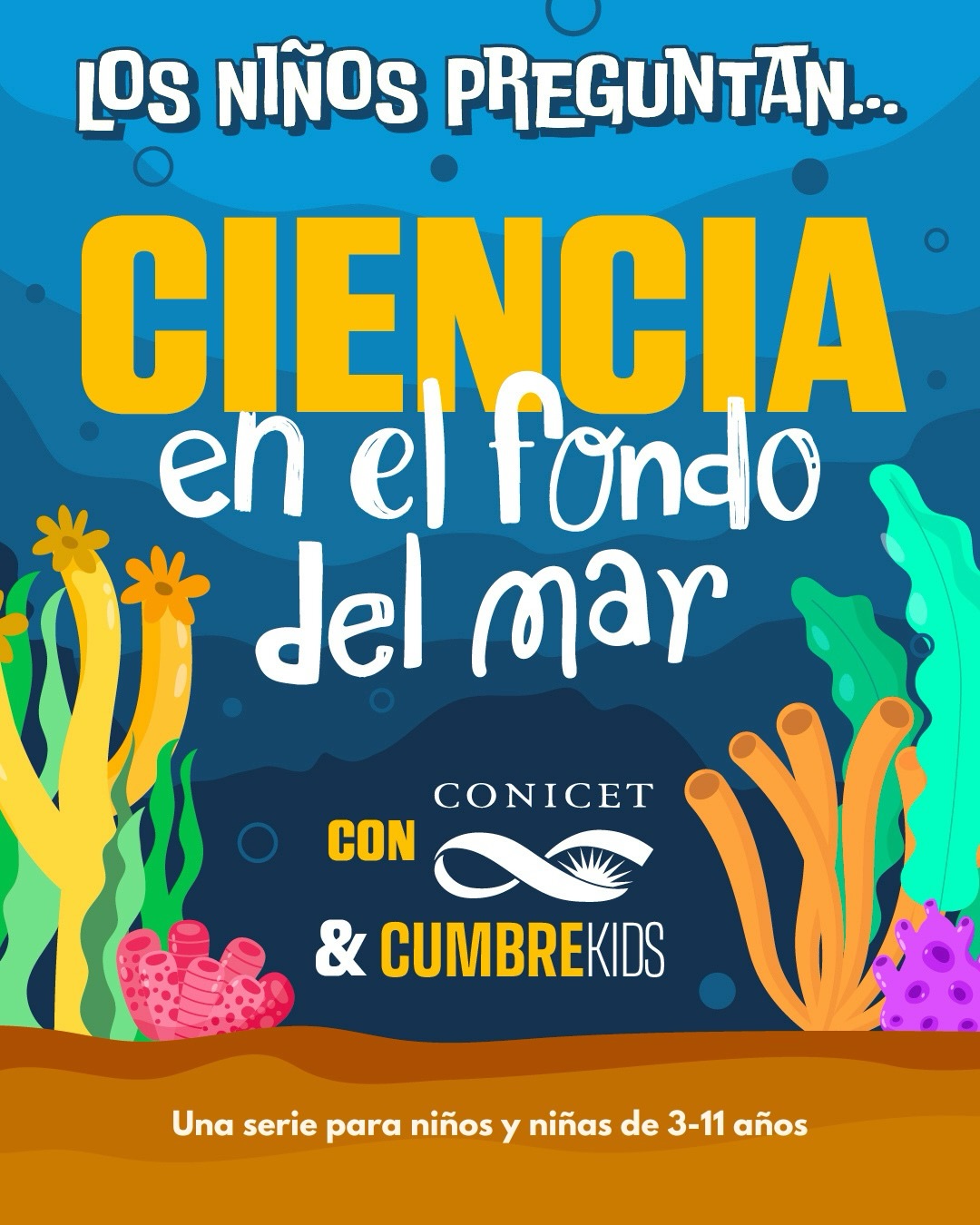Cumbre Kids Facebook ad: Cumbre Kids y CONICET VocAr se unen para…