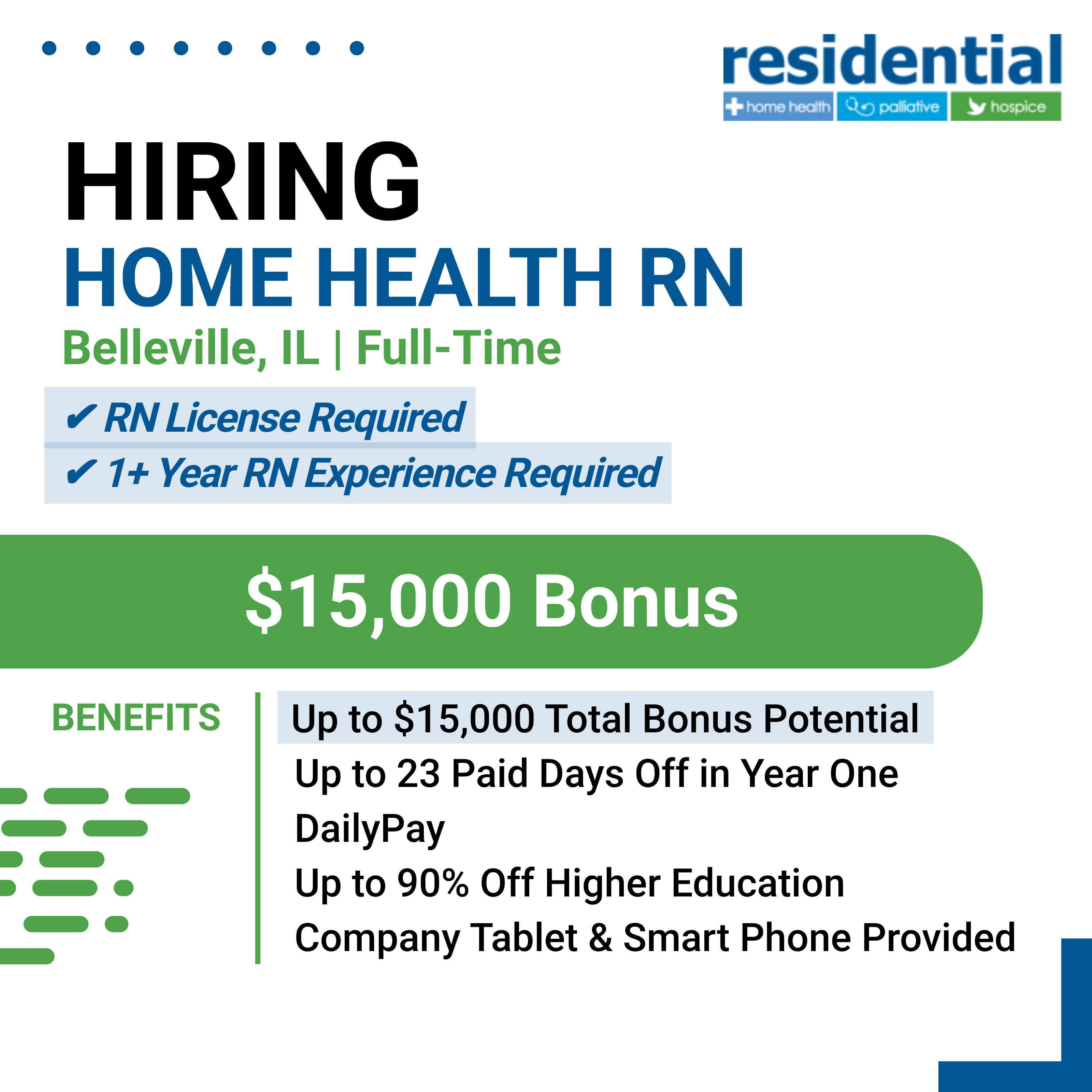 Hireline Healthcare Jobs Facebook ad