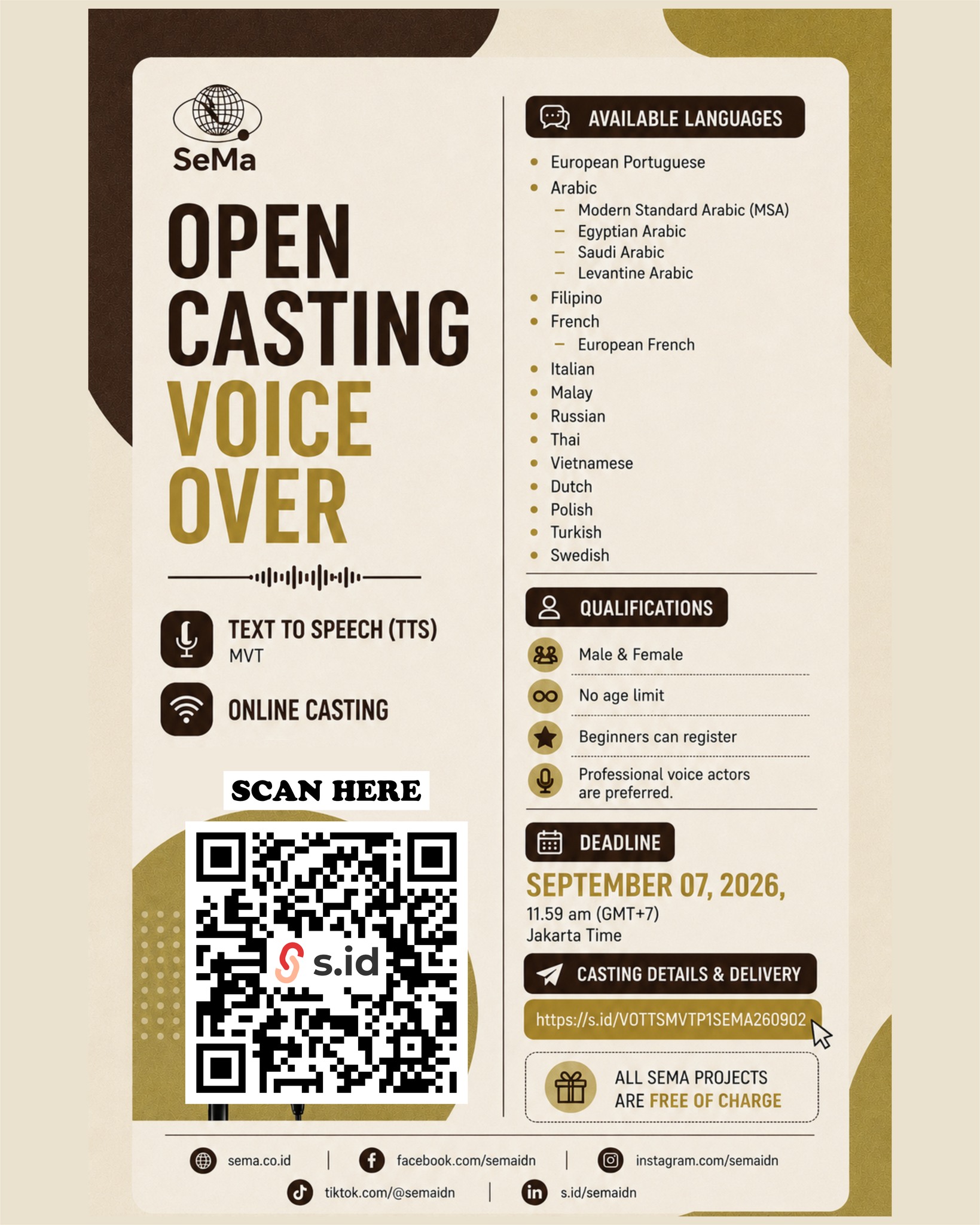 PT Sema Information Technology Services Facebook ad: VOTTSMVTP1SEMA260902 B