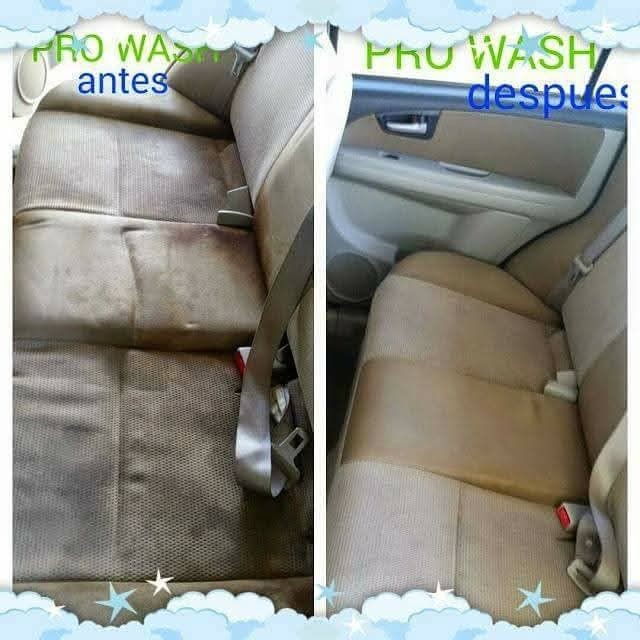 PRO WASH AUTO Detailing Facebook ad: Ubicado en Rincon Shopping center.