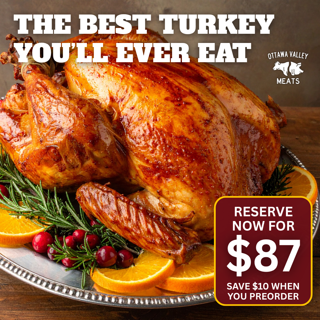 Ottawa Valley Meats Facebook ad: Save $10 and get a $10 gift card!