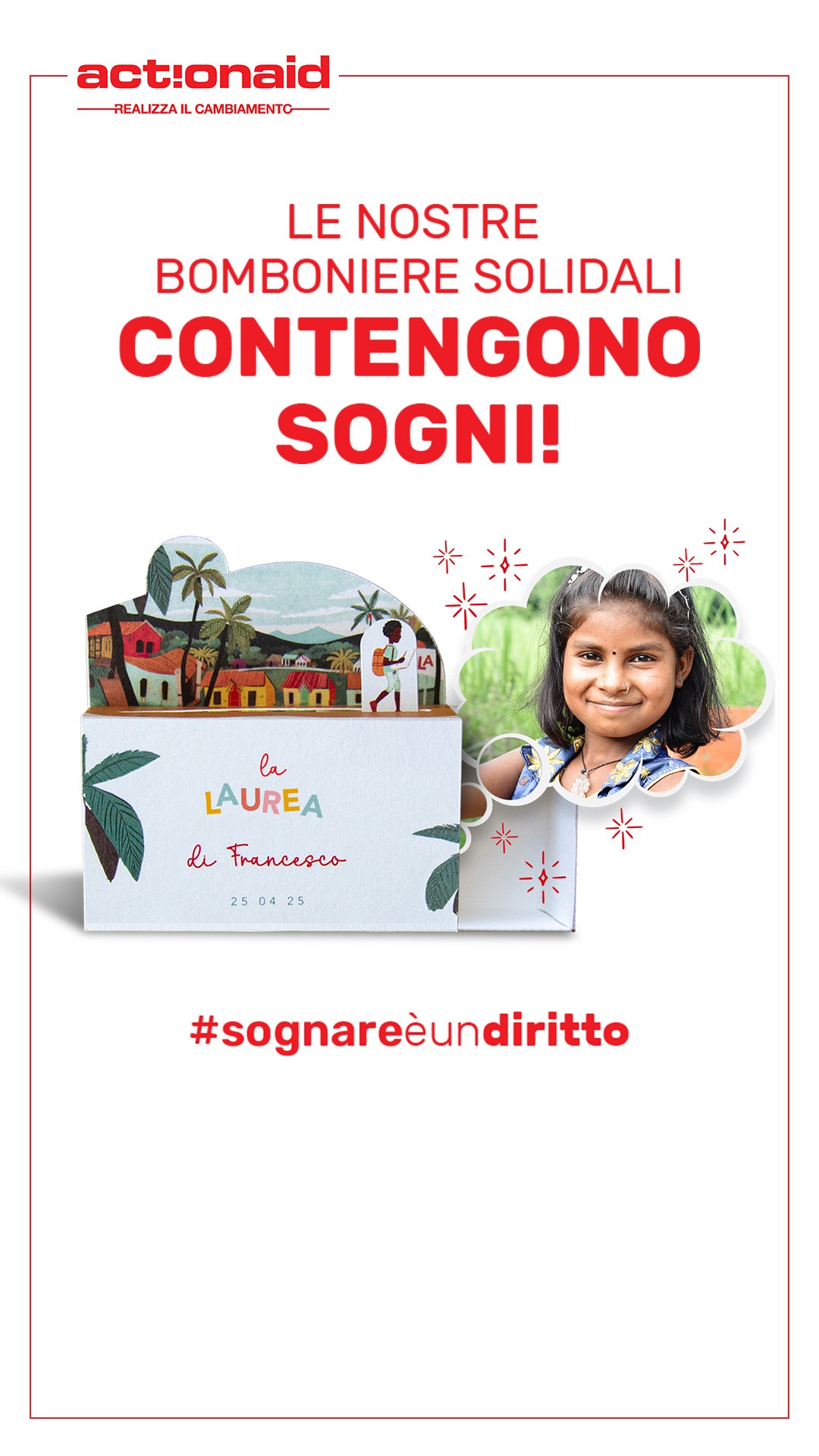 ActionAid Italia Facebook ad from Jan 29, 2026