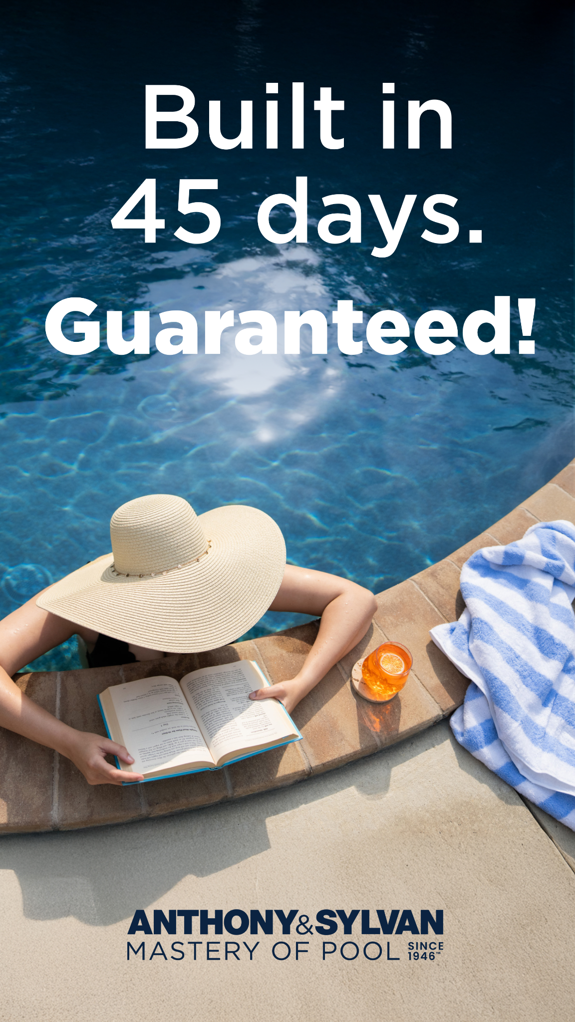 Anthony & Sylvan Pools Facebook ad