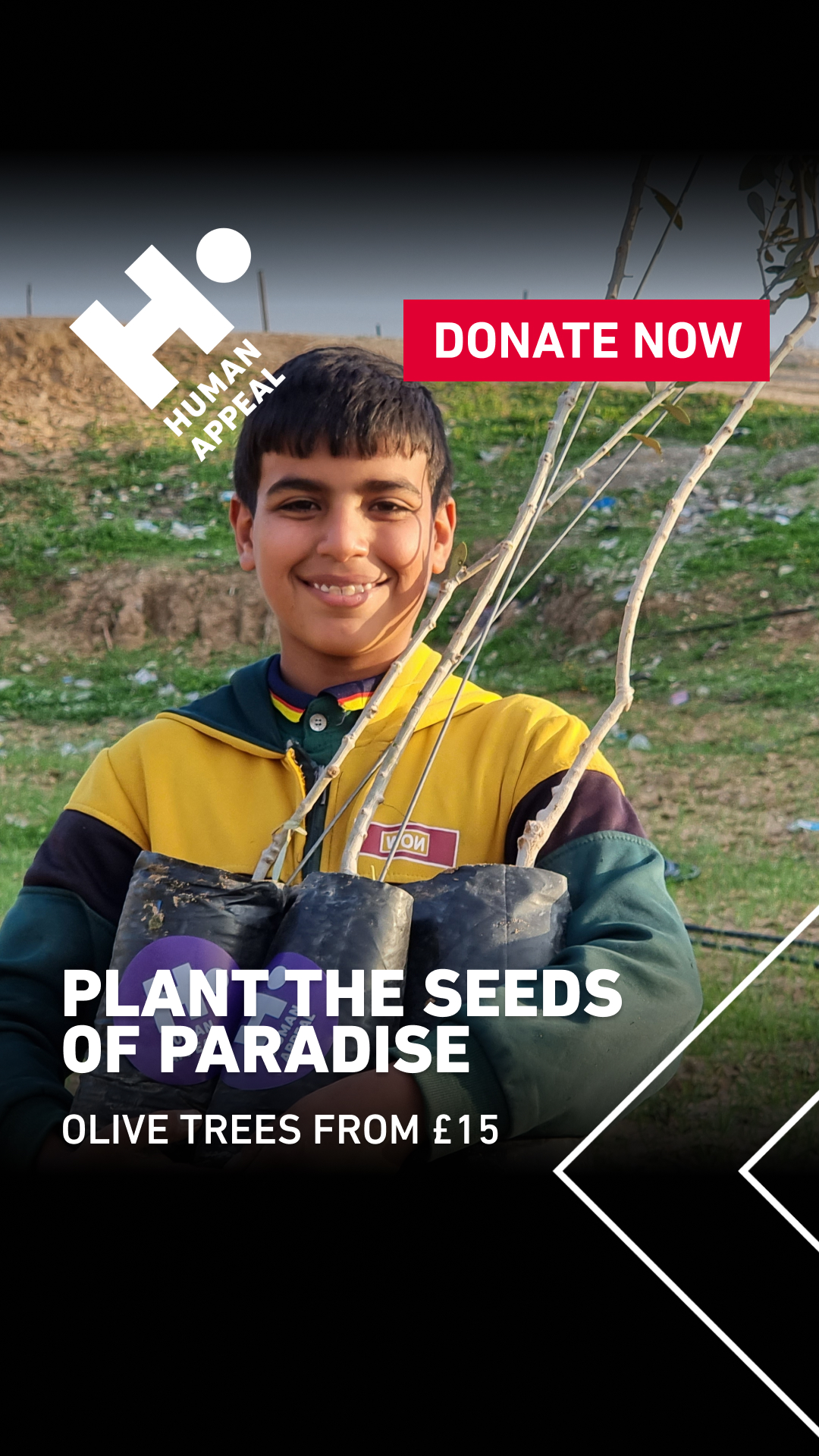 Human Appeal - UK Facebook ad