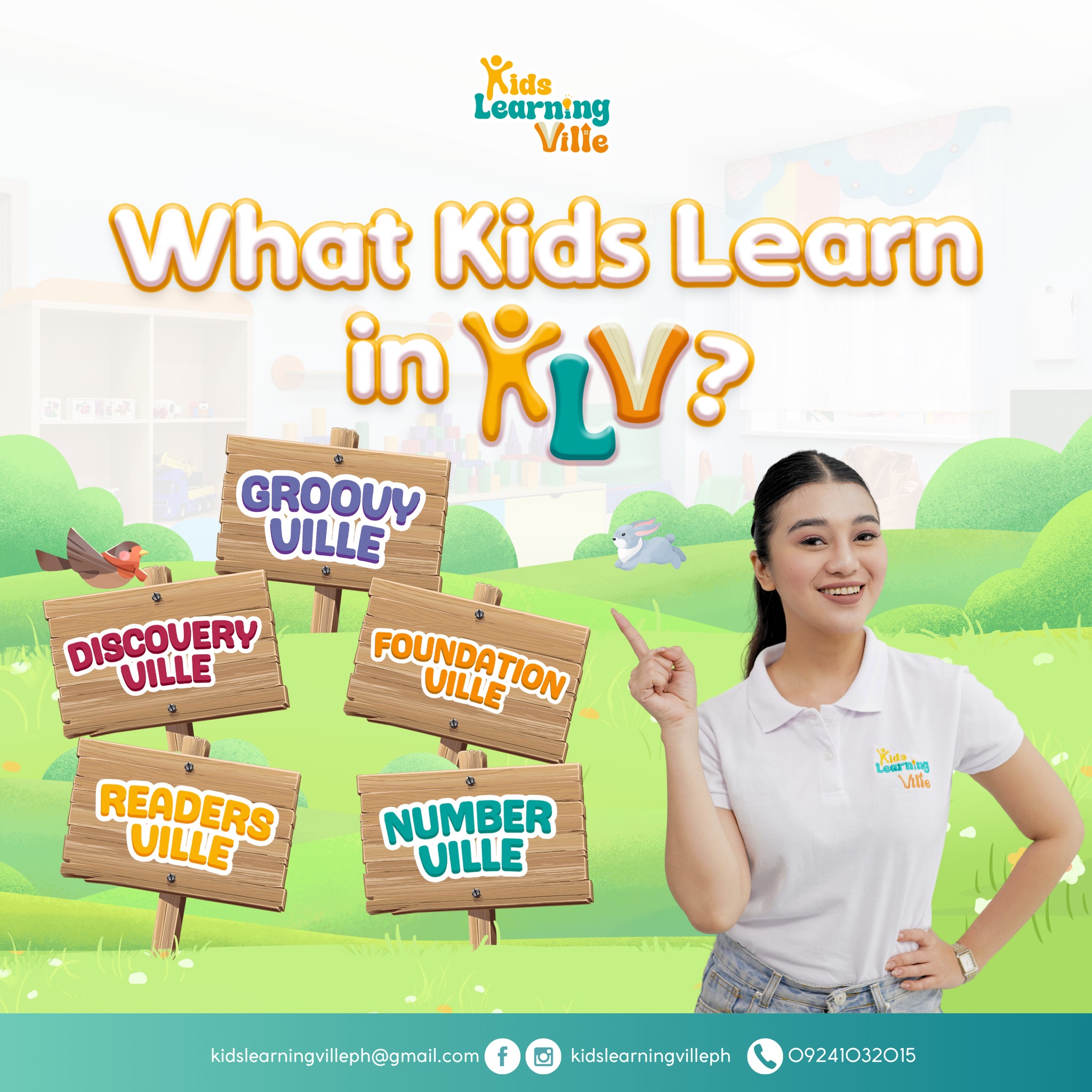 Kids Learning Ville Facebook ad