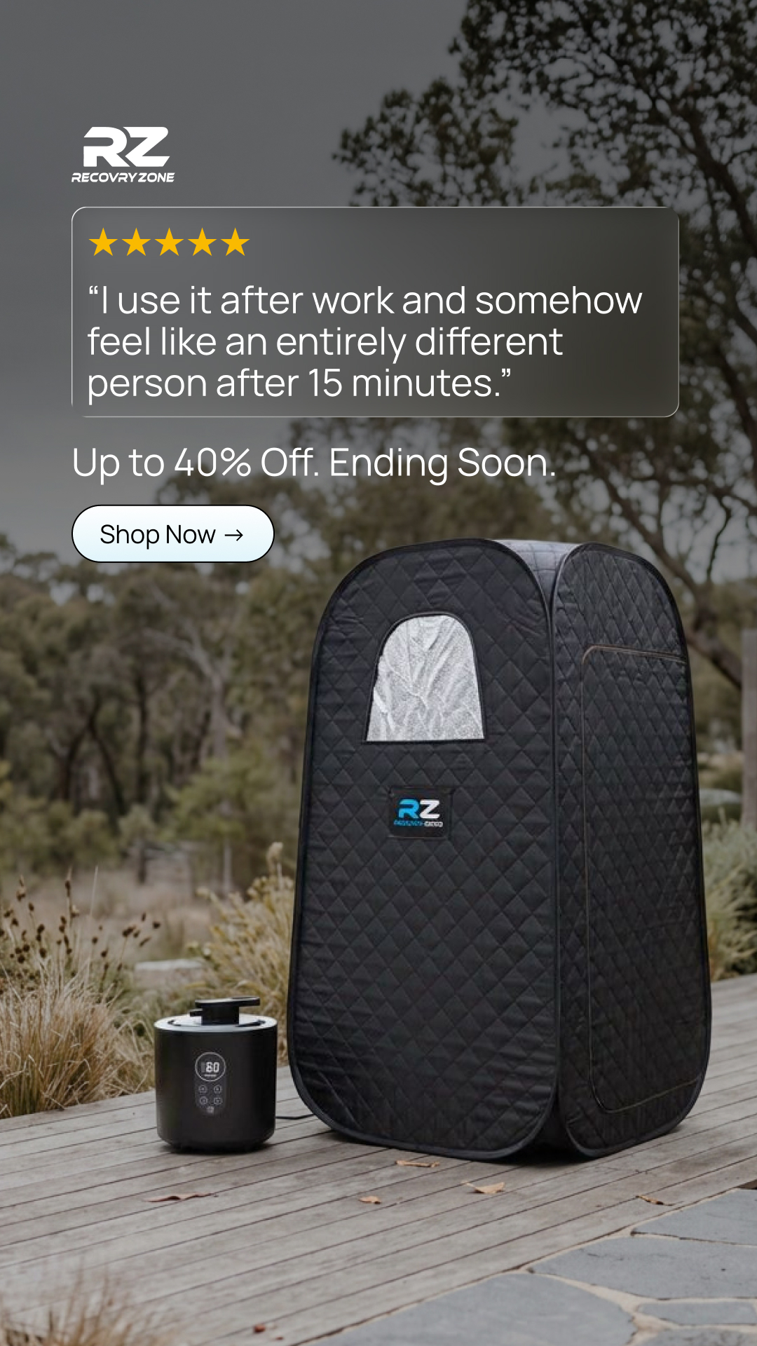 Recovry Zone Facebook ad