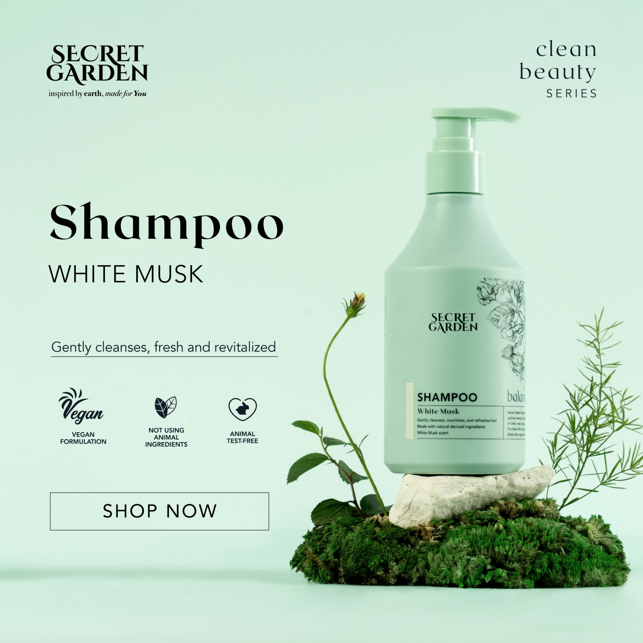Secret Garden Beauty Facebook ad