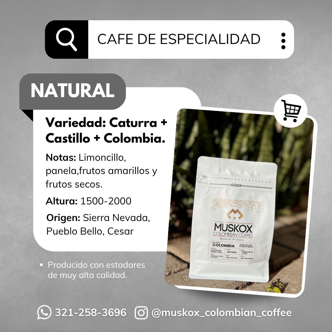 Muskox Colombian Coffee Facebook ad: No todos los cafés son iguales.