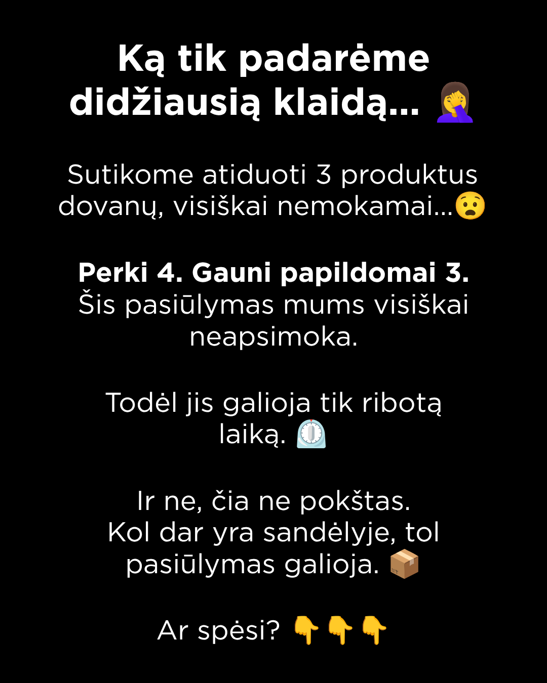 Derma DNA Lietuva Facebook ad: Geriausias pasiūlymas tavo plaukams