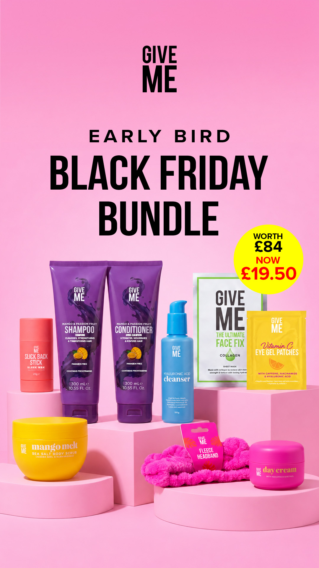 Give Me Cosmetics Facebook ad: Brand NEW Product Inside