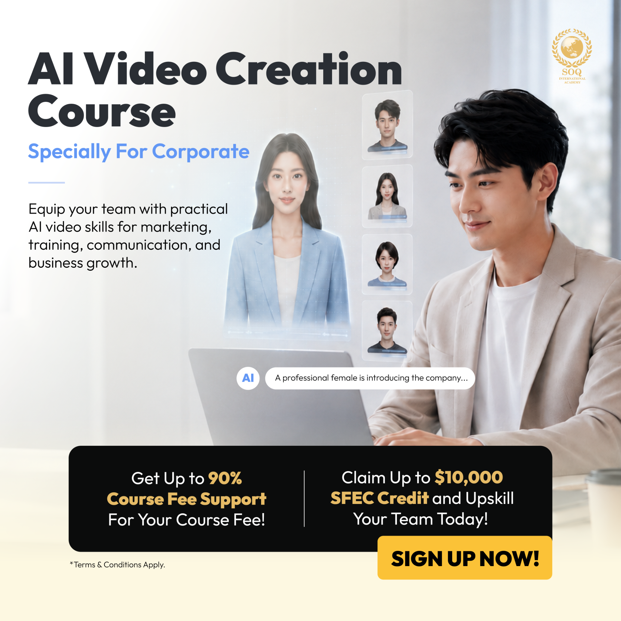 SOQ International Academy Facebook ad