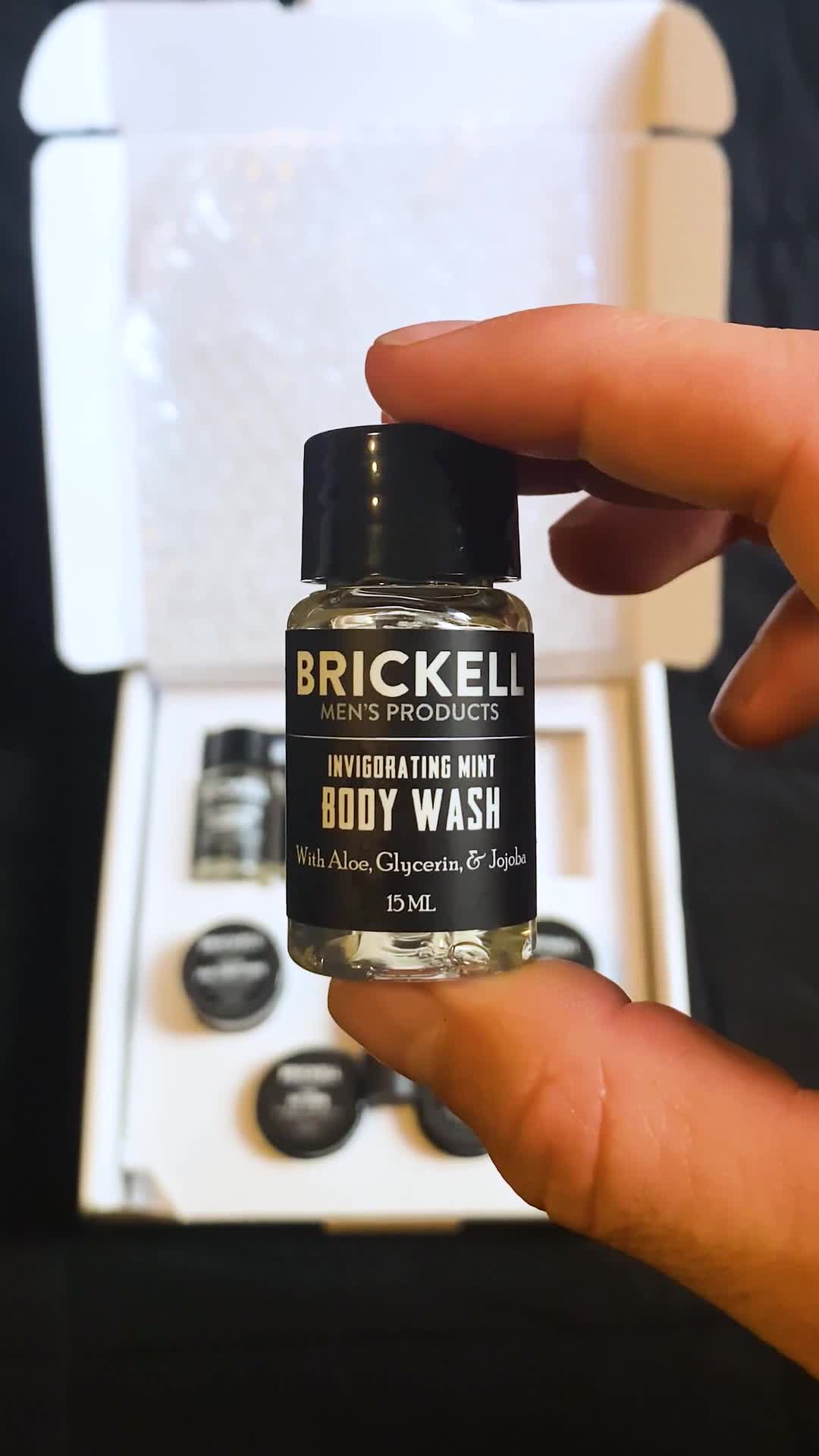Brickell Men's Products Facebook ad: The Best in Men's Skincare & Grooming