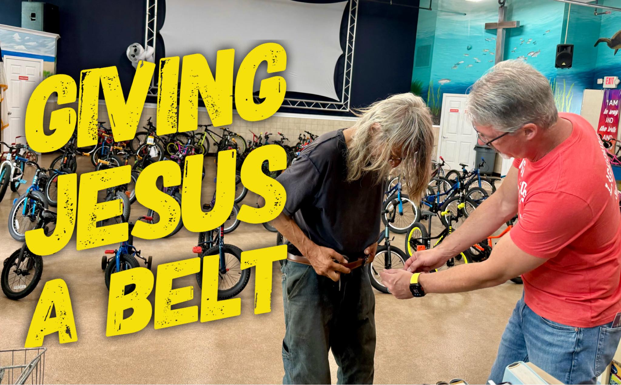 Lighthouse Mission Facebook ad: A BELT, A PRAYER, AND HOPE