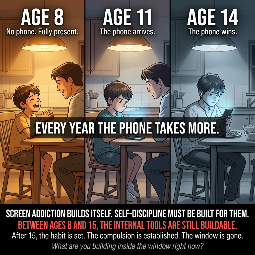 Amelaine Facebook ad: Ages 8-15 is the most critical window of your child's…